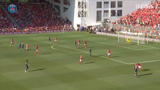 Paris Saint-Germain's four goals vs Nîmes in the 2018-19 season